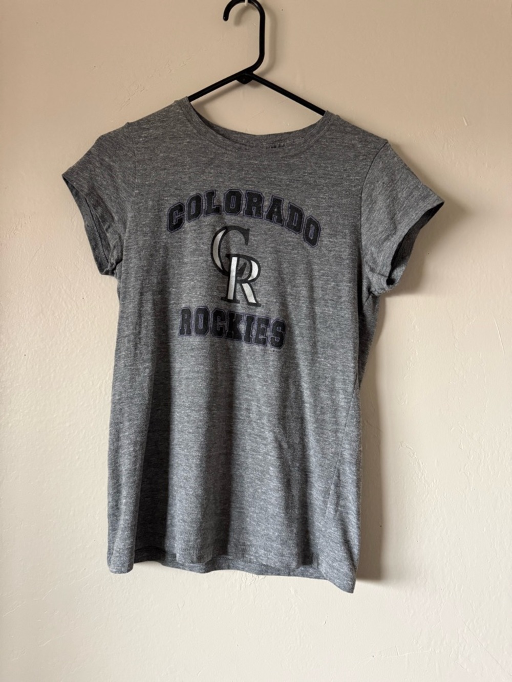 Colorado Rockies Heather Gray MLB Genuine Merchandise Tee